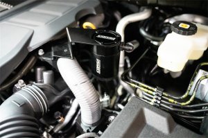 Toyota Tundra Oil Catch Can - CORSA Performance - Aluminum w/ Bracket - `22-`25